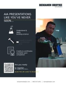 Benjamin Obdyke Accredited AIA_CEU Offerings